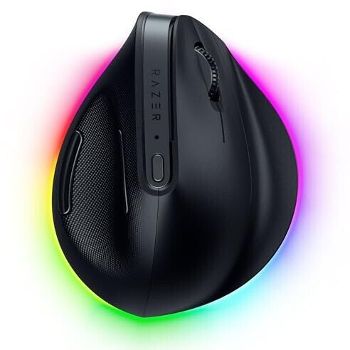 Razer Pro Click V2 Vertical ratón Universal mano derecha RF Wireless + Bluetooth + USB Type-C Óptico 30000 DPI - imagen 1