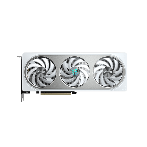 GIGABYTE GeForce RTX 5060 Ti AERO OC 8G Tarjeta Gráfica – 8 GB GDDR7, 128 bits, PCI-E 5.0, 2647 MHz Frecuencia del núcleo, 3 x DisplayPort, 1 x HDMI, GV-N506TAERO OC-8GD - imagen 2