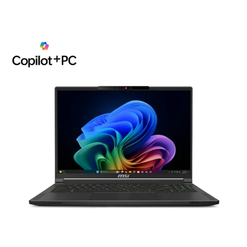 MSI PORTATIL STEALTH A16 AI+ A3XWIG-061ES. 16" (2560 X 1600) OLED, 240HZ. AMD RYZEN AI 9 HX 370. NVIDIA GEFORCE RTX 5080 , GDDR7 16GB. LPDDR5X 32GB. 1TB NVME PCIE SSD. W11 HOME. NEGRO - imagen 1