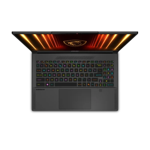 MSI PORTATIL STEALTH A16 AI+ A3XWIG-061ES. 16" (2560 X 1600) OLED, 240HZ. AMD RYZEN AI 9 HX 370. NVIDIA GEFORCE RTX 5080 , GDDR7 16GB. LPDDR5X 32GB. 1TB NVME PCIE SSD. W11 HOME. NEGRO - imagen 3