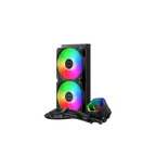 Cooler Master MasterLiquid 240 Core II Procesador Kit de refrigeración líquida 12 cm Negro - imagen 1