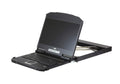 Imagen de ATEN CL3800NW consola de rack 47 cm (18.5") 1920 x 1080 Pixeles Metal, Plástico Negro 1U