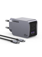 Ugreen 25871 cargador de dispositivo móvil Universal Gris Corriente alterna Carga rápida Interior - imagen 2
