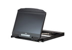 ATEN CL3800NW consola de rack 47 cm (18.5") 1920 x 1080 Pixeles Metal, Plástico Negro 1U - imagen 2