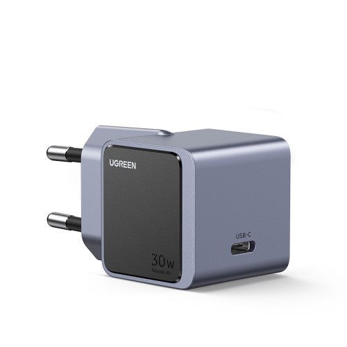 Ugreen Nexode S 30W USB-C GaN Fast Charger EU gray Teléfono móvil, Batería portátil, Teléfono Gris Corriente alterna Interior - imagen 1