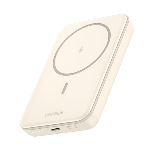 Ugreen 25208 batería externa 10000 mAh Cargador inalámbrico Beige - imagen 1