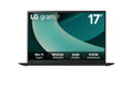 Imagen de LG Gram 17Z90T Intel Core Ultra 7 255H Portátil 43,2 cm (17") WQXGA 32 GB LPDDR5x-SDRAM 1 TB SSD Wi-Fi 7 (802.