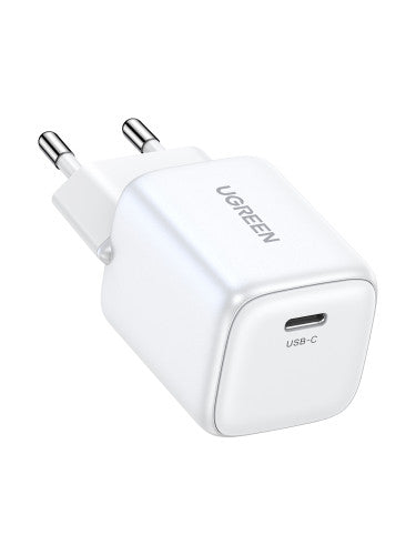 Ugreen Nexode Mini 30W PD GaN Tech Charger White Auriculares, Teléfono móvil, Ratón, Batería portátil, Tableta, Teléfono Blanco Corriente alterna Carga rápida Interior - imagen 3