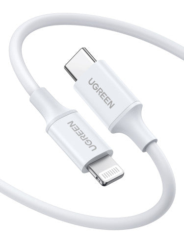 Ugreen 10493 cable de conector Lightning 1 m Blanco - imagen 2