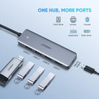Ugreen 70336 hub de interfaz USB 3.2 Gen 1 (3.1 Gen 1) Type-C 5000 Mbit/s - imagen 2