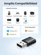 Ugreen 80889 adaptador y tarjeta de red Bluetooth 20 Mbit/s - imagen 3