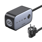 Ugreen DigiNest Pro 1 salidas AC Tipo C 1,8 m 4 3680 W Negro - imagen 1