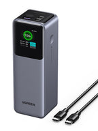 Ugreen 25000mAh 200W Fast Charging Powerbank Gris - imagen 1