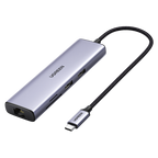 Ugreen 60515 base para portátil y replicador de puertos Alámbrico USB 3.2 Gen 1 (3.1 Gen 1) Type-C Gris - imagen 1