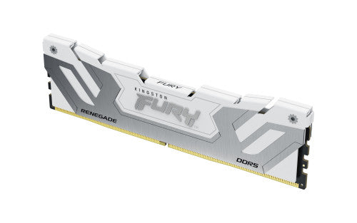 Kingston MEMORIA KINGSTON 48GB 8400MT/S DDR5 CL40 CUDIMM (KIT OF 2) FURY RENEGADE WHITE XMP - KF584CU40RWK2-48 - imagen 3