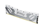 Kingston MEMORIA KINGSTON 48GB 8400MT/S DDR5 CL40 CUDIMM (KIT OF 2) FURY RENEGADE WHITE XMP - KF584CU40RWK2-48 - imagen 3