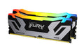 Kingston MEMORIA KINGSTON 48GB 8400MT/S DDR5 CL40 CUDIMM (KIT OF 2) FURY RENEGADE RGB SILVER XMP - KF584CU40RSAK2-48 - imagen 1