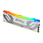 Kingston MEMORIA KINGSTON 24GB 8400MT/S DDR5 CL40 CUDIMM FURY RENEGADE RGB WHITE XMP - KF584CU40RWA-24 - imagen 2