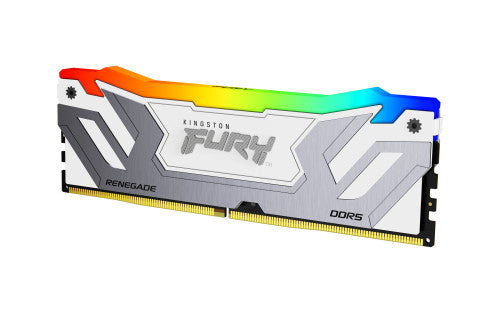Kingston MEMORIA KINGSTON 48GB 8400MT/S DDR5 CL40 CUDIMM (KIT OF 2) FURY RENEGADE RGB WHITE XMP - KF584CU40RWAK2-48 - imagen 3