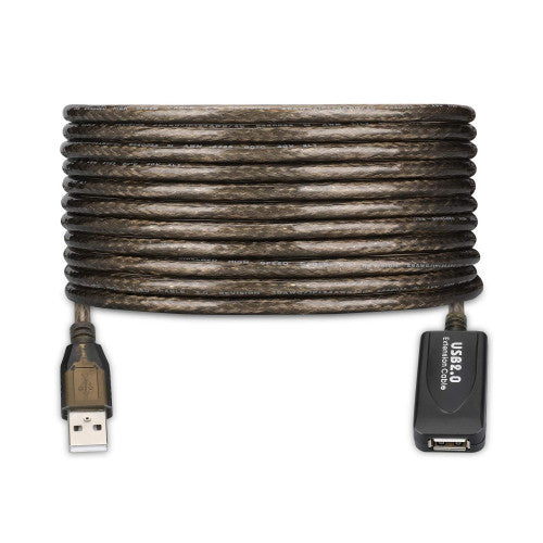 Ewent EW1024 cable USB USB 2.0 25 m USB A Negro - imagen 1