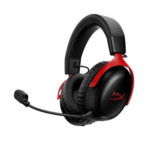 HyperX Auriculares inalámbricos Cloud III S: auriculares gaming (color negro-rojo) - imagen 1