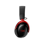 HyperX Auriculares inalámbricos Cloud III S: auriculares gaming (color negro-rojo) - imagen 2