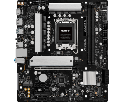 Asrock B860M-X Intel B860 LGA 1851 (Socket V1) micro ATX - imagen 2