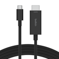 Belkin AVC012bt2MBK 2 m USB Tipo C HDMI Negro - imagen 1