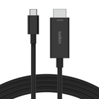 Belkin AVC012bt2MBK 2 m USB Tipo C HDMI Negro - imagen 1