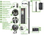 APC APDU9959EU3 unidad de distribución de energía (PDU) 24 salidas AC 0U Negro - imagen 2