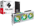 ASRock VGA ASROCK RX9060XT SL 16GO,AMD,RX9060XT,16GB,GDDR6,128BIT,2HDMI+2DP (3 VENTILADORES) - imagen 1