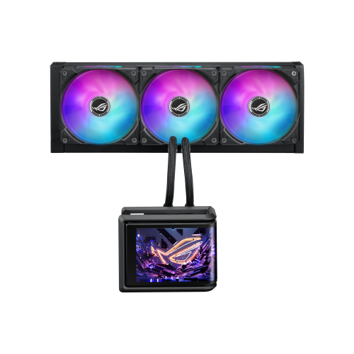 ASUS ROG Ryuo IV SLC 360 ARGB Procesador Sistema de refrigeración líquida todo en uno 12 cm Negro - imagen 1