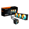 GIGABYTE GAMING 360 Refrigeración Líquida para CPU - 3x120 mm Ventiladores ARGB, Mecanismo de enclavamiento deslizante, DAISY-CHAIN, Compatible con Intel LGA 1851 y AMD AM5 - imagen 1