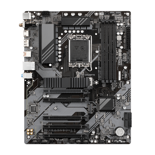 GIGABYTE B760 DS3H AX Placa Base - Compatible con procesadores Intel Core de 14ª generación, VRM digital de 8+2+1 fases, hasta 7600MHz DDR5 (OC), 2x PCIe 4.0 M.2, Wi-Fi 6E, LAN GbE, USB 3.2 Gen 2x2 - imagen 2