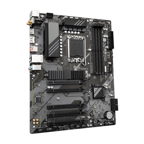 GIGABYTE B760 DS3H AX Placa Base - Compatible con procesadores Intel Core de 14ª generación, VRM digital de 8+2+1 fases, hasta 7600MHz DDR5 (OC), 2x PCIe 4.0 M.2, Wi-Fi 6E, LAN GbE, USB 3.2 Gen 2x2 - imagen 3