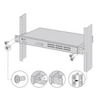 TP-Link Kit de Montaje en Rack RackMount Kit-13 Metal Resistente Compatible 13" - imagen 3