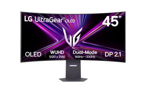Imagen de LG UltraGear pantalla para PC 114,3 cm (45") 5120 x 2160 Pixeles OLED Negro