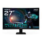 GIGABYTE GS27QCA 27" Monitor Curvo para Gaming QHD - 2560 x 1440, 180Hz, 1ms, 250 cd/m², FreeSync, HDR Ready, HDMI 2.0, DisplayPort 1.4 - imagen 1