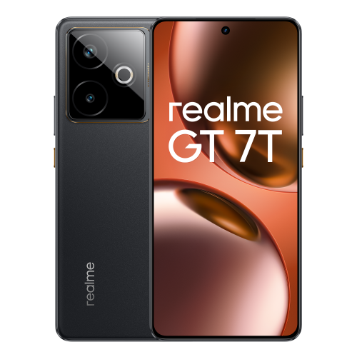 realme GT 7T 17,3 cm (6.8") SIM doble Android 15 5G USB Tipo C 12 GB 256 GB 7000 mAh Negro - imagen 1