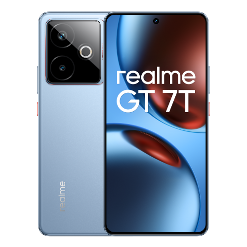 realme GT 7T 17,3 cm (6.8") SIM doble Android 15 5G USB Tipo C 12 GB 256 GB 7000 mAh Azul - imagen 1