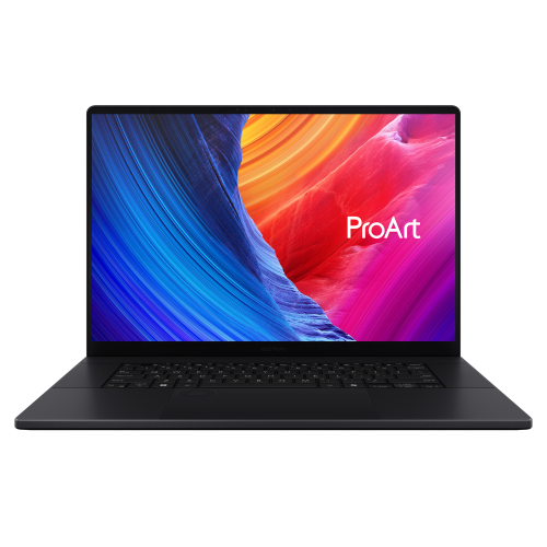 ASUS ProArt P16 OLED H7606WP-SC104W - Ordenador Portátil 16" WQUXGA (AMD Ryzen AI 9 HX 370, 32GB RAM, 100GB SSD, NVIDIA RTX 5070 8GB, Windows 11 Home) Negro Nano - Teclado QWERTY español - imagen 1