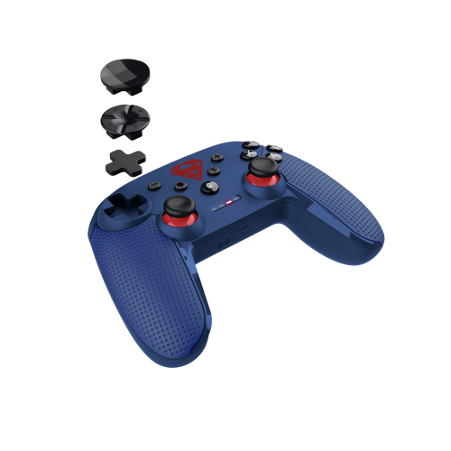 Trust GXT 542SM Muta Azul Bluetooth/RF/USB Gamepad Android, Nintendo Switch, Nintendo Switch 2, Nintendo Switch Lite, Nintendo Switch OLED, PC, iOS - imagen 1
