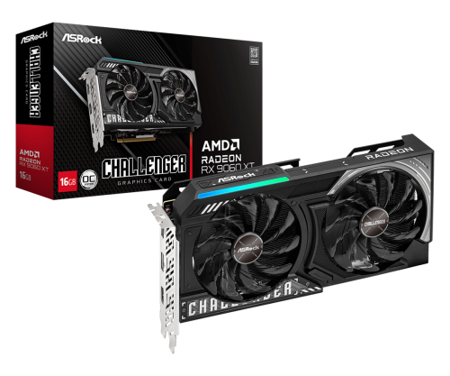 Asrock AMD Radeon RX 9060 XT Challenger 16GB OC GDDR6 - imagen 1