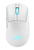 ASUS ROG Keris II Origin WHT ratón Juego mano derecha RF Wireless + Bluetooth + USB Type-A Óptico 42000 DPI - imagen 1