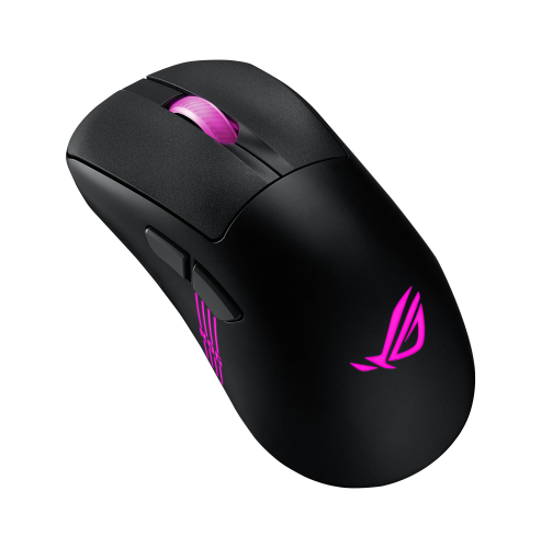ASUS ROG Keris II Origin BLK ratón Juego mano derecha RF Wireless + Bluetooth + USB Type-A Óptico 42000 DPI - imagen 3