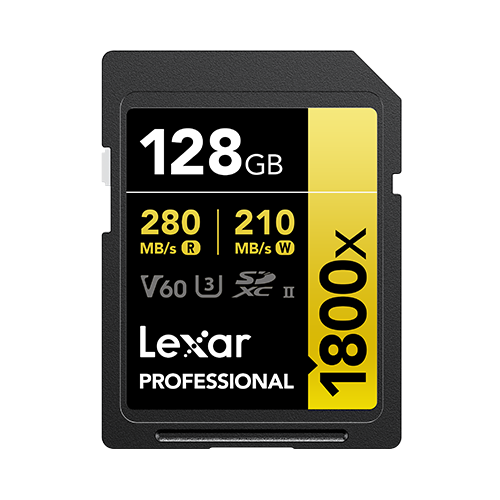Lexar Professional 1800x 128 GB SDXC UHS-II Clase 10