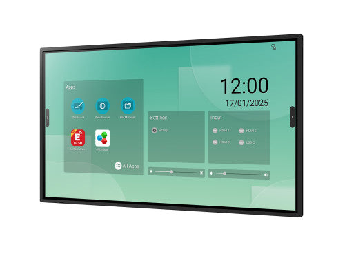 SHARP/NEC Sharp LM551 Pantalla plana para señalización digital 139,7 cm (55") LED Wifi 500 cd / m² 4K Ultra HD Negro Pantalla táctil Procesador incorporado Android 18/7 - imagen 2