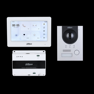 Estación de Puerta IP Dahua VTO2202F-P 2 Hilos & Monitor Interior
