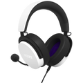 NZXT RELAY AURICULARES CON MICROFONO, DTS, BLANCO - imagen 1