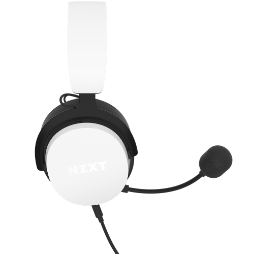 NZXT RELAY AURICULARES CON MICROFONO, DTS, BLANCO - imagen 3